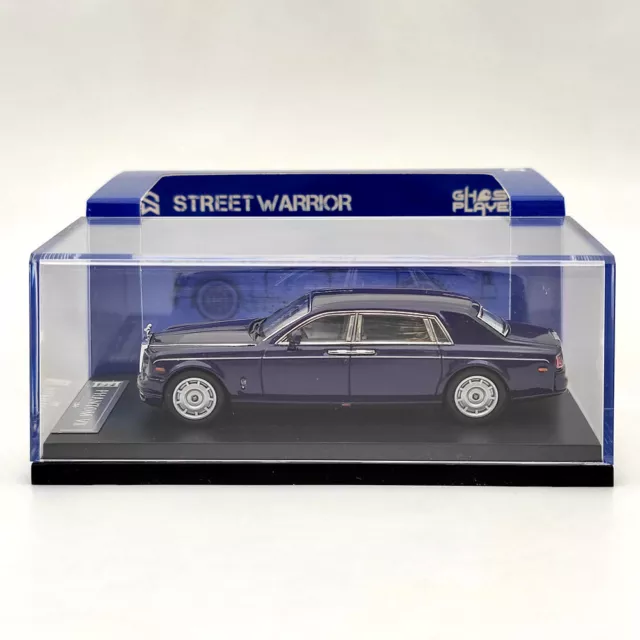 STREET WARRIOR 1:64 Rolls Royce PHANTOM VII Purple Diecast Model Car Collection