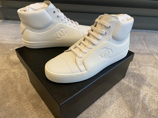 Hi top chanel best sale sneakers