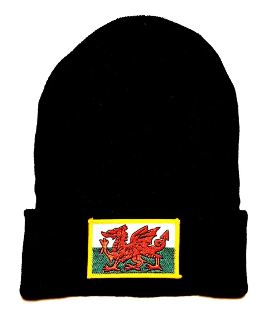 Cap Flag Badge Wales Man Woman Child Girl Boy Mountain
