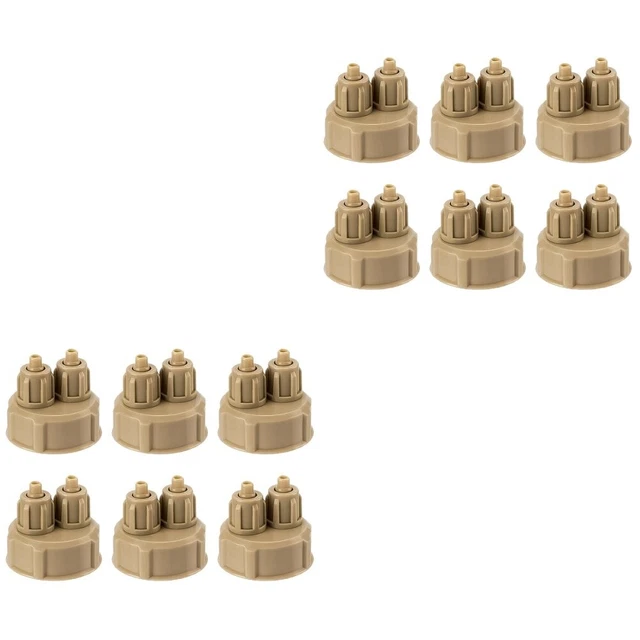 12 pcs Reaktor Flasche Caps Diy Co2 Zubehör Luft Diffusor Generator Teil