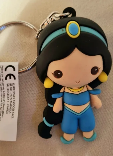 Figurine DISNEY Princesse avec un porte clé - Jasmine par TOMY