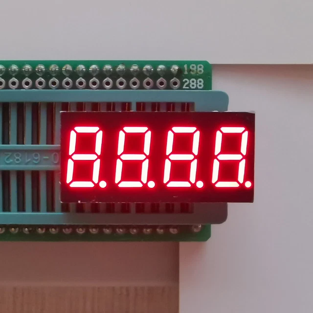New 0.36" Red LED 0.36 inch 4 Digit 7 Segment Display Common Anode / Cathode