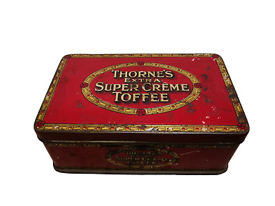 Antiguo Thorne's Extra Super Crema Toffee Lata
