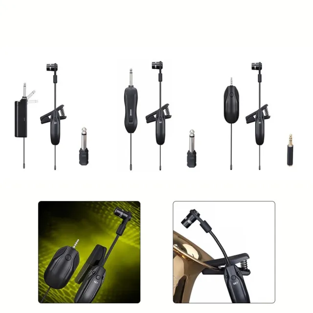 Set microfono wireless Wind Music per vari tipi di strumenti in ottone