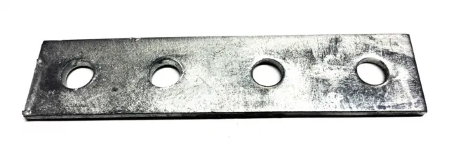 1 x 4 orificios soporte de canal de placa plana 4 orificios puntales uni fijación mecánica x 1