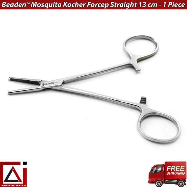 Pinze Curved E Straight 10 Pinze Emostatico Da Zanzara 3,5" Curve E Dritte - Grado Chirurgico, Nuove Pinze Chirurgiche Curve E Dritte