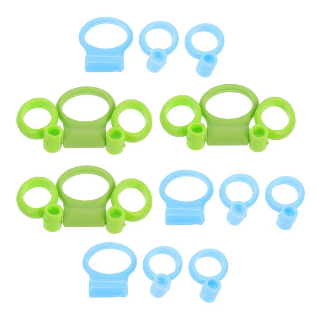 6 juegos de silicona - palillos - entrenador palillos portátiles - palillos de comida