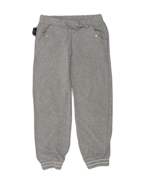 CHAMPION Tuta Ragazze Pantaloni Joggers 7-8 Anni Small Grigio Cotone AE11
