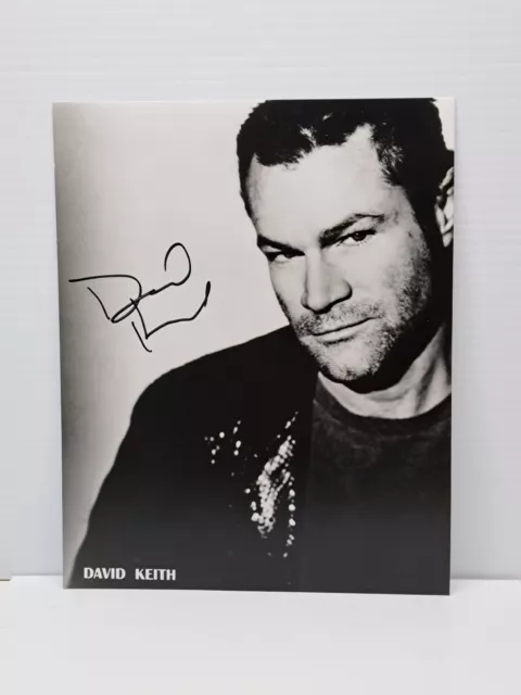 David Keith Autographed Signed  8 X 10 Photo REPRINT Actor