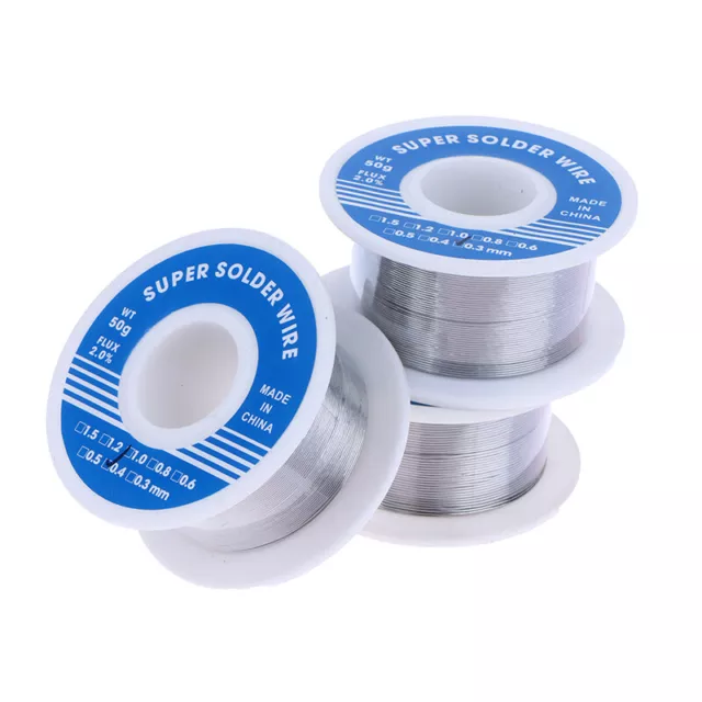 1Pc 0.3mm 0.4mm 0.5mm 50g Soldering Tin Wire Tin Melt Rosin Core Solder Wire