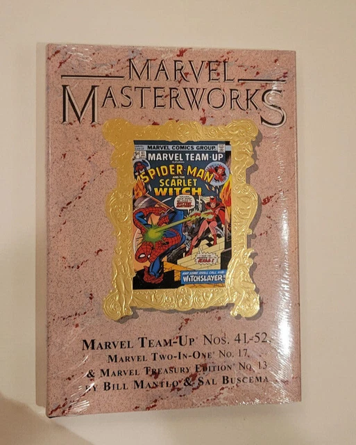 Marvel Masterworks Team-Up Vol 5 DM Variant HC - New Sealed Mint - Spider-man