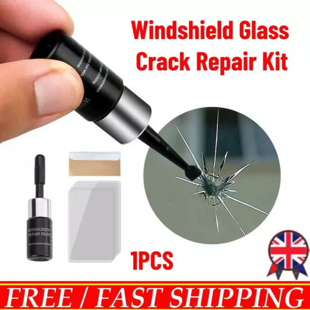 1Pcs Windshield Repair Kit Fix Glass Chip Crack Car Windscreen Wind Screen New