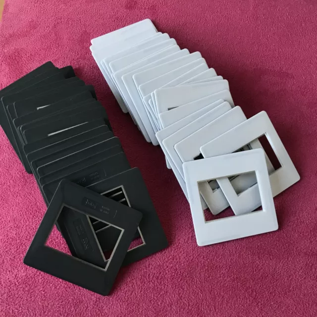 72 soportes deslizantes sin vidrio GEPE - 24 x 36 x 2 mm
