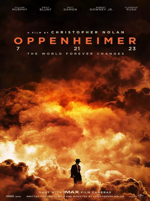 Oppenheimer (2023) Movie Poster / 50x70 cm / 24x36 in / 27x40 in / #231