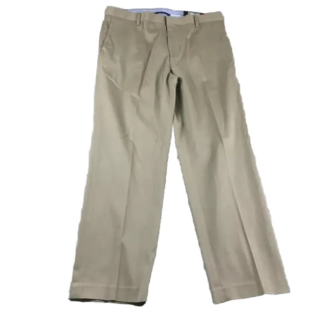 Kirkland Signature Pants Mens 38X32 Brown Classic Fit Non-Iron Comfort Pant NWT