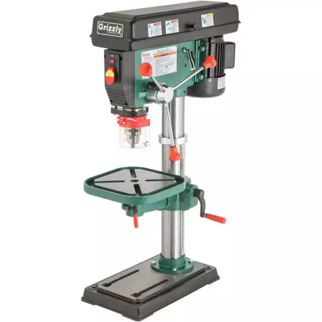 Grizzly G7943 120V 14 Inch 12 Speed Heavy-Duty Benchtop Drill Press Grizzly G7943 120V 14 Inch 12 Speed Heavy-Duty Benchtop Drill Press