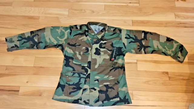 Woodland Bdu Shirt Large Regular Nos Dated 1999