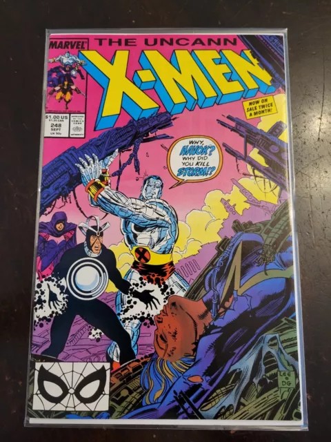 Uncanny X-Men #248 Marvel 1989 1st Jim Lee Art in X-Men NM-/NM