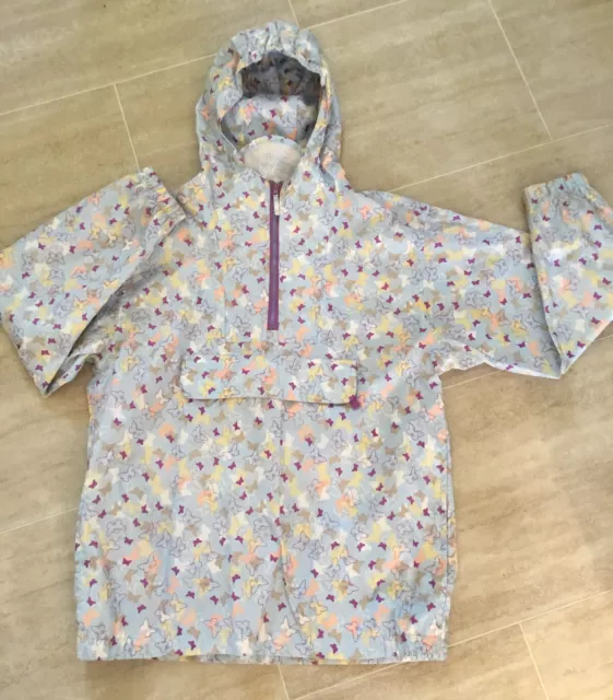 Girls Lightweight Jacket/Mac Age 11-12 Years-Waterproof