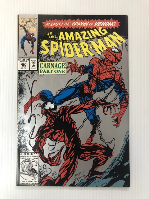 Amazing Spider-Man #361 Marvel Comics Key 2nd Print 1st Carnage 1992