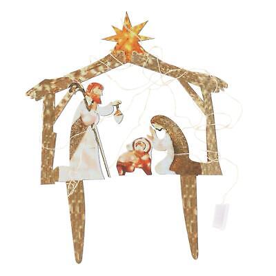 Presepe Religioso Natale Set Scultura Bambino Gesù Decor Regali