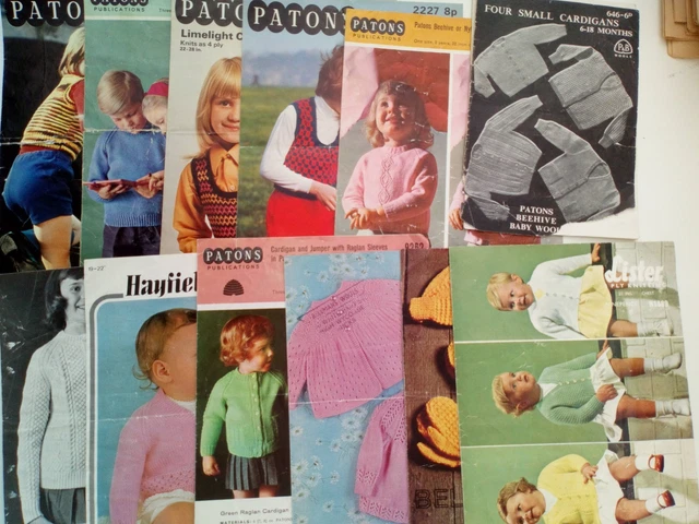 Lot De 3 Patrons De Couture Vintage Années 60-70 - Robe, Chemisier, Pantalon - De Fil En Aiguille