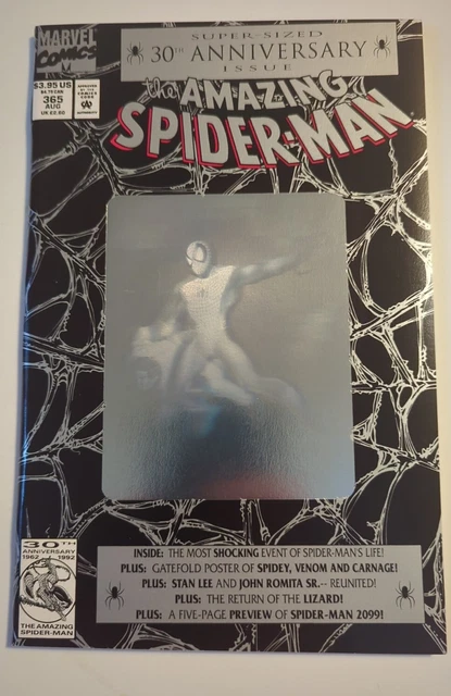 Marvel Comics 30th Anniversary Issue The Amazing Spider-Man #365 Very High Grade
