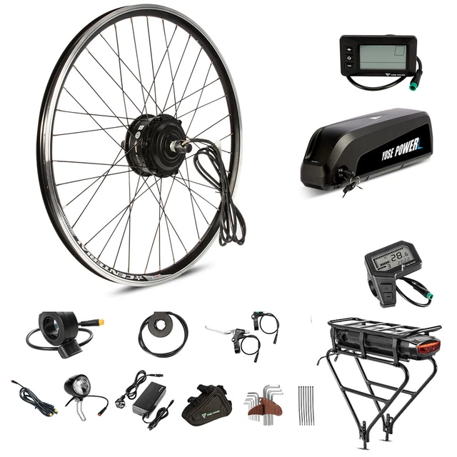 Pedelec Umbausatz Vorderrad 28 Zoll Mit Akku E BIKE UMBAUSATZ mit Akku, Vorderrad 28 Zoll 26" 36V 250W Kit
