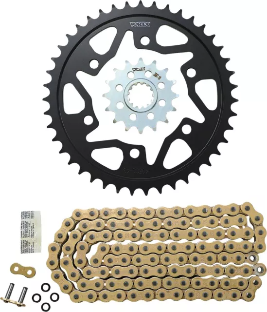 Vortex OES Original Equipment SX3 Gold Chain & Sprocket Kit (CKG6470)