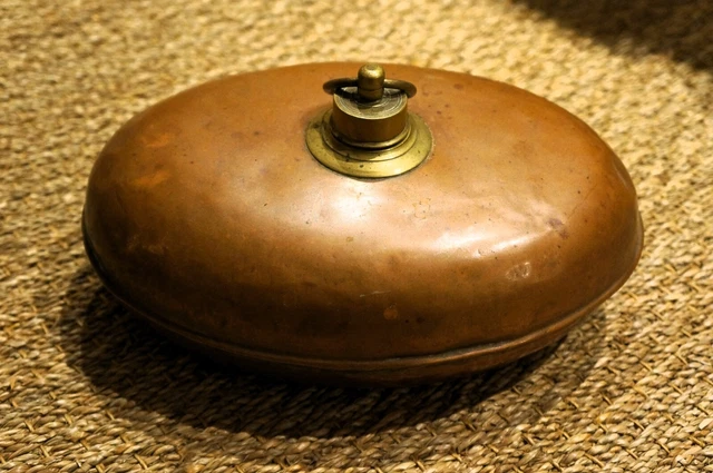 Bouillotte En Cuivre Ancienne