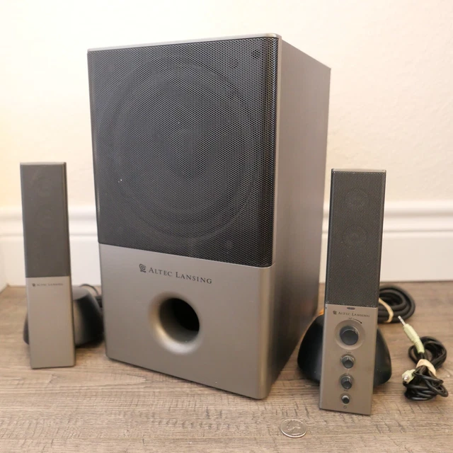 ALTEC LANSING VS4121 Home Theater Quality Computer Speakers & Sub