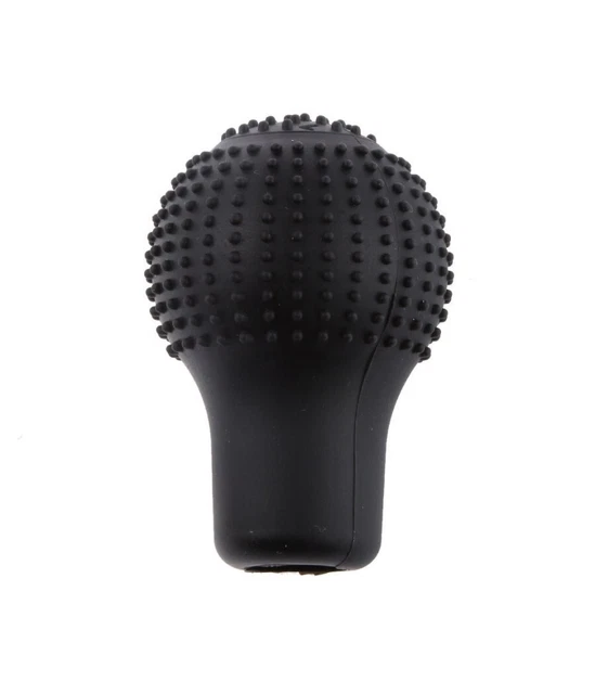 Copripomello Cambio Auto In Silicone - Antiscivolo, Universale, Nero, 6 Marce - Foto 5