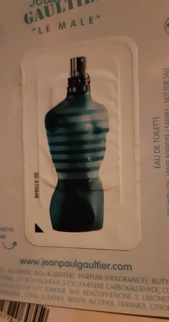 Promotional Post Card Examples GAULTIER LE MALE sailor Lenticular sample promo card tester £17.75 ...
