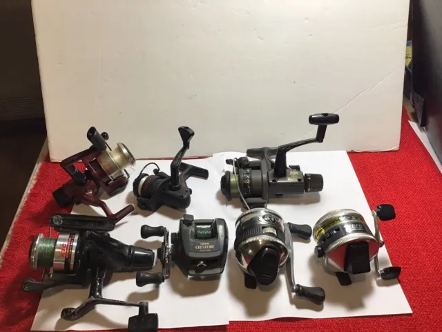 LOT OF (6) Spinning Reels - Shakespeare South Bend Abu Garcia