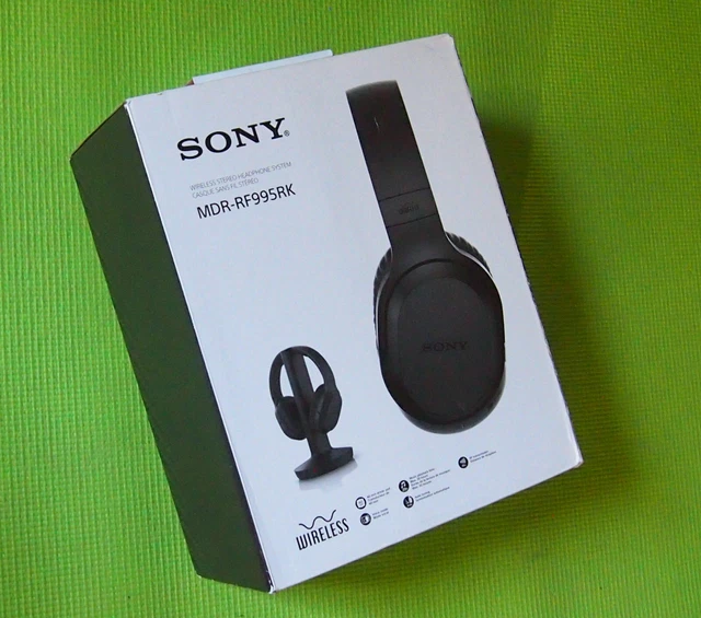 SONY MDR-RF995RK WIRELESS TV Headphones with Transmitter and