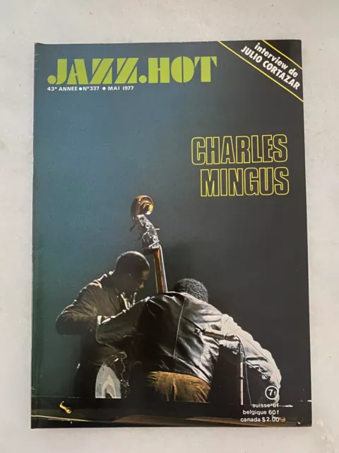 Magazine JAZZ HOT N°337 de 1977 CHARLES MINGUS