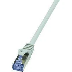 LogiLink CAT6A S/FTP cavo patch AWG26 PIMF grigio 1,00 m