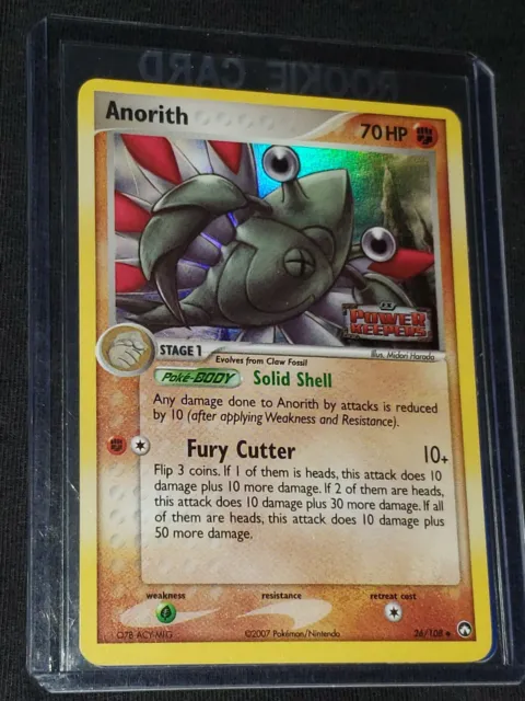 Pokemon- Anorith-26/108- EX POWER KEEPERS STAMPED- Rare- Holo- NM-Plus!!!