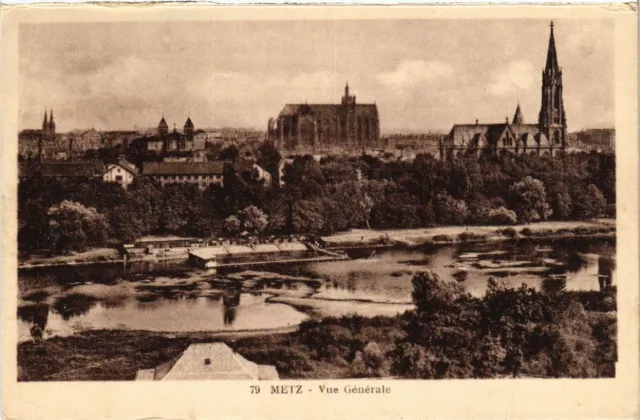CPA AK METZ - General View (454705)
