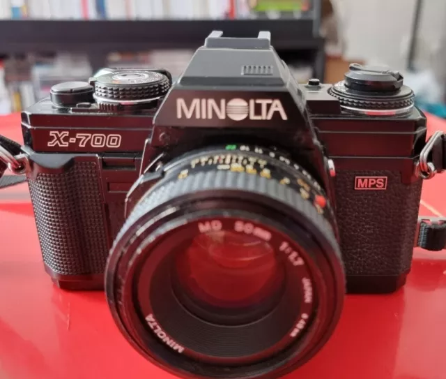 Minolta X-700 MPS et objectif 50 mm 1:1.7