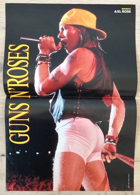 Axl Poster BRAVO POSTER AXL Rose - Guns N’ Roses - Chesney Hawkes - 90er Jahre ...