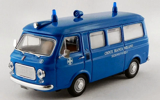 Achetez RIO4741 - Rio 1:43 RIO Fiat 18Bl Truck Telonato Ambulanza C.R.I. 1915 160Th Anniversario Croce Rossa Italiana Military Green RIO4741 ( - Véhicules de route
