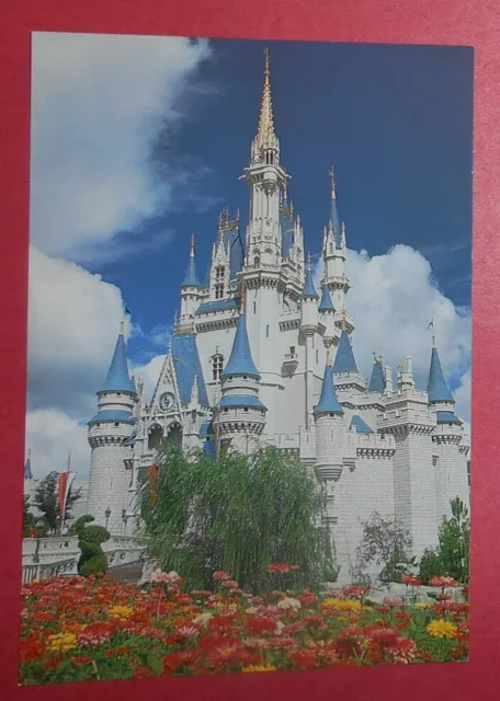 Disney - Postcard - Walt Disney World - Cinderella's Castle - NEW