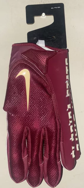 Nike Vapor Jet 7 NCAA Iowa State Receiver Football Gloves DX4936