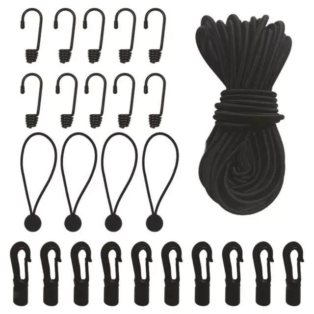 Corde elastiche piatte Cinghie elastiche con ganci, corda pesante