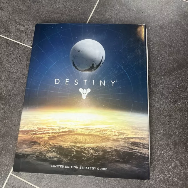 Destiny Limited Edition Strategy Guide libro posteriore rigido