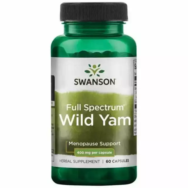 SWANSON, Full Spectrum WILD YAM 400mg 60 Kapseln SUPER PREIS