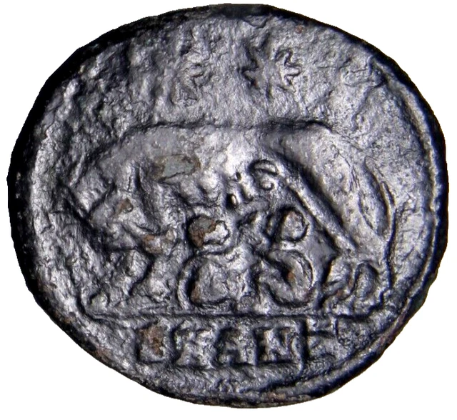 CERTIFIED Authentic Ancient Roman Coin VRBS ROMA None Online SMANZ Rare Wolf