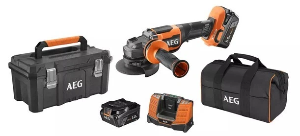 18v Brushless Aeg Battery Grinder AEG 18V 125mm Fusion Switch