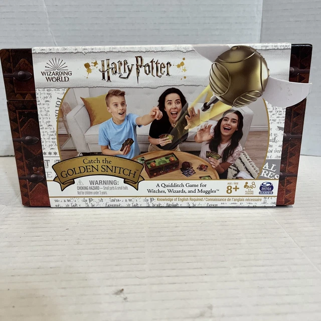 HARRY POTTER GOLDEN Snitch Quidditch game "Snitch Snatcher" (age 7